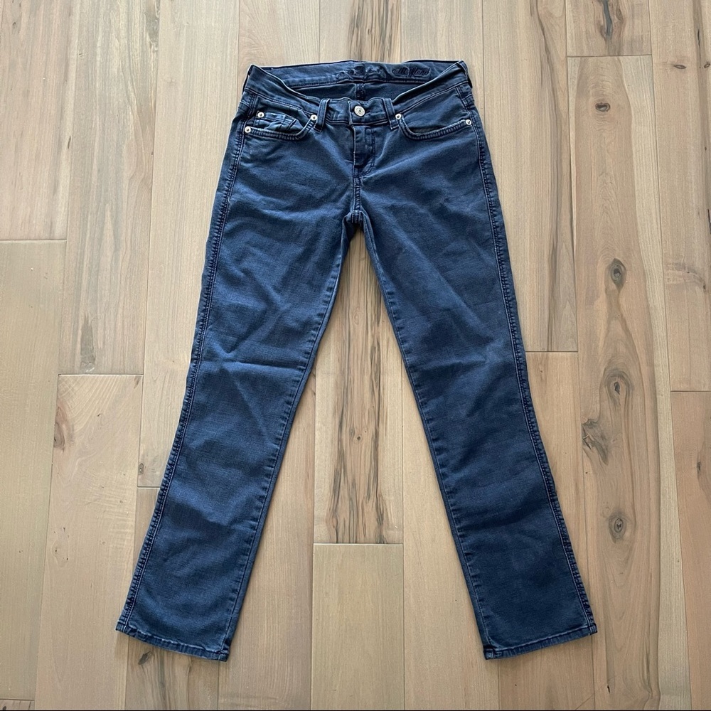 7 For All Mankind Edie Flood Ankle Jeans